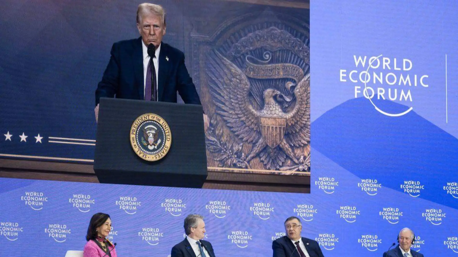 Trump en Davos